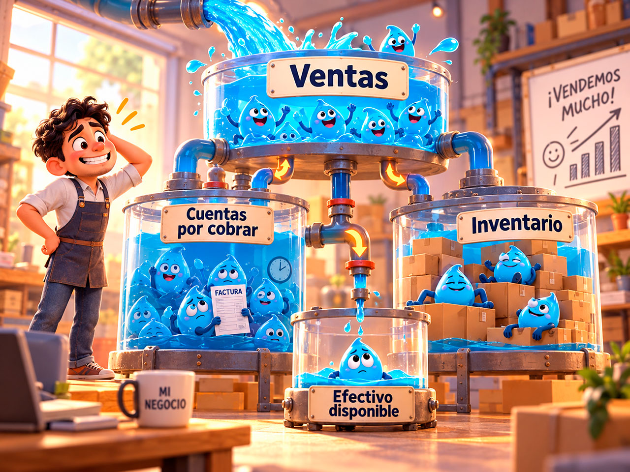 Su empresa vende, pero ¿dónde está el dinero